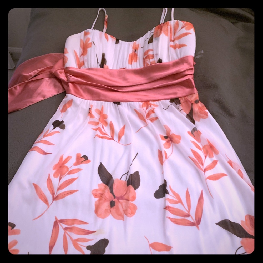 Juniors Elegant Pastel Sundress.